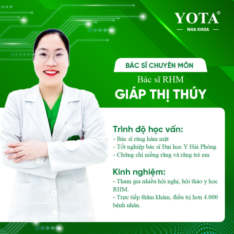 Bác sĩ Giáp Thị Thúy 